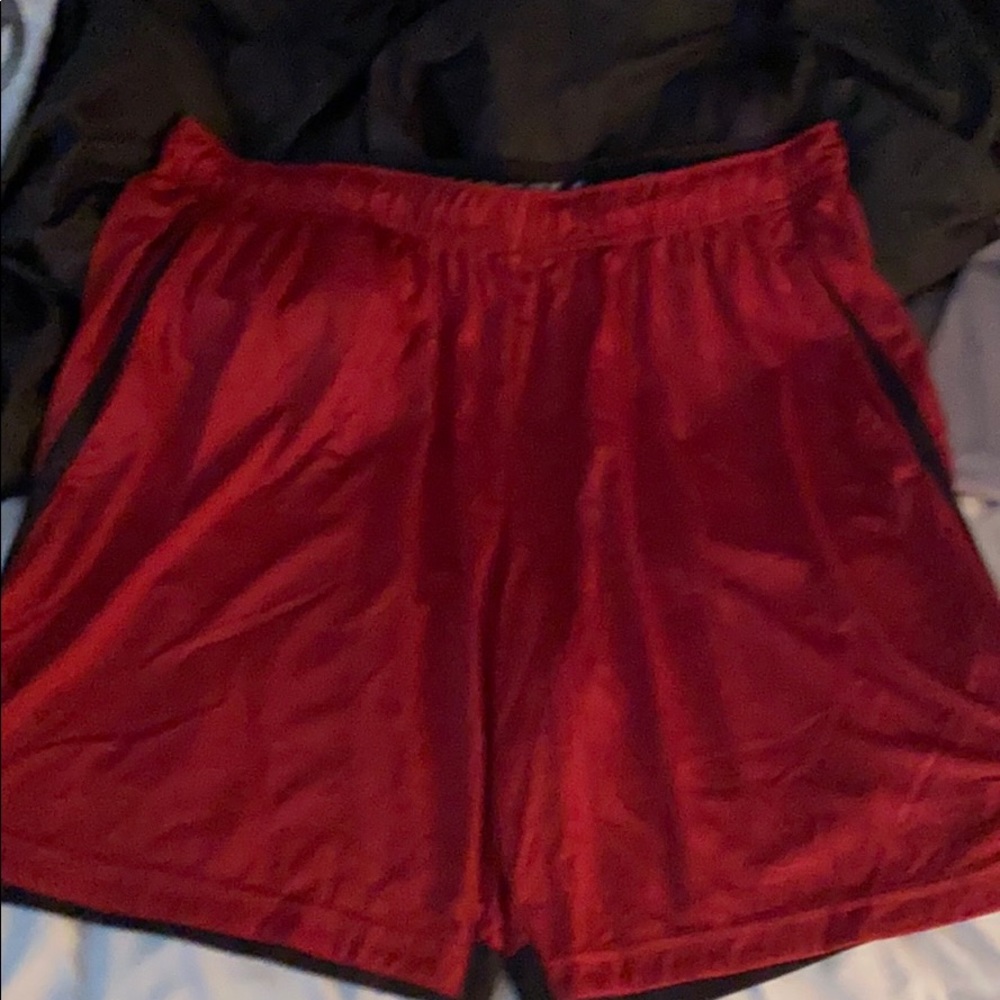 Russell athletic basketball shorts.